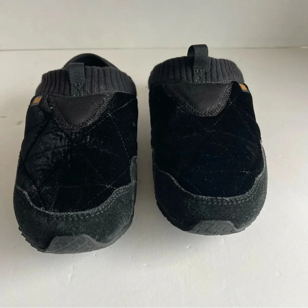 Teva Womens Ember Moc Velvet Slipper Sneaker Shoes, Black, US 5 - Picture 2 of 10
